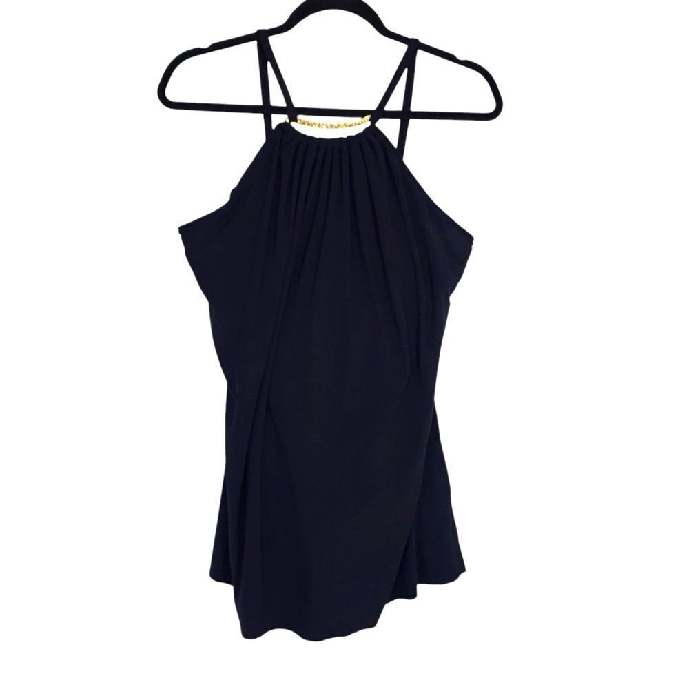 Magicsuit Parker Miraclesuit Swim dress one piece swimsuit black halter neck 16